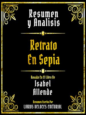 cover image of Resumen Y Analisis--Retrato En Sepia